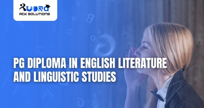 Online PG Diploma in English Literature and Linguistic Studies