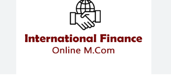 M.Com in International Finance