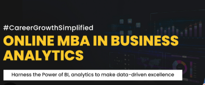 Online MBA in Business Analytics Management