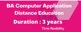 Online BA in Computer Application